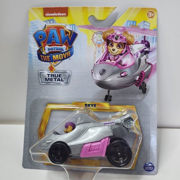 Spin Master Paw Patrol The Movie Skye True Metal‎ Diecast Vehicle Nickelodeon - Picture 1 of 11